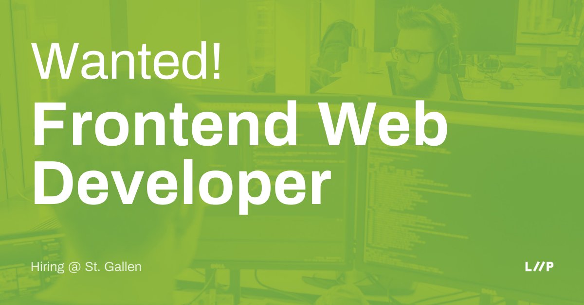 You have a passion for #frontend #development and want to push the boundaries of modern frontend applications further? Become part of our team in #StGallen and get familiarized with Holacracy. Have a look at our job offer and apply here: liip.ch/en/jobs/2411526. #HTML #CSS