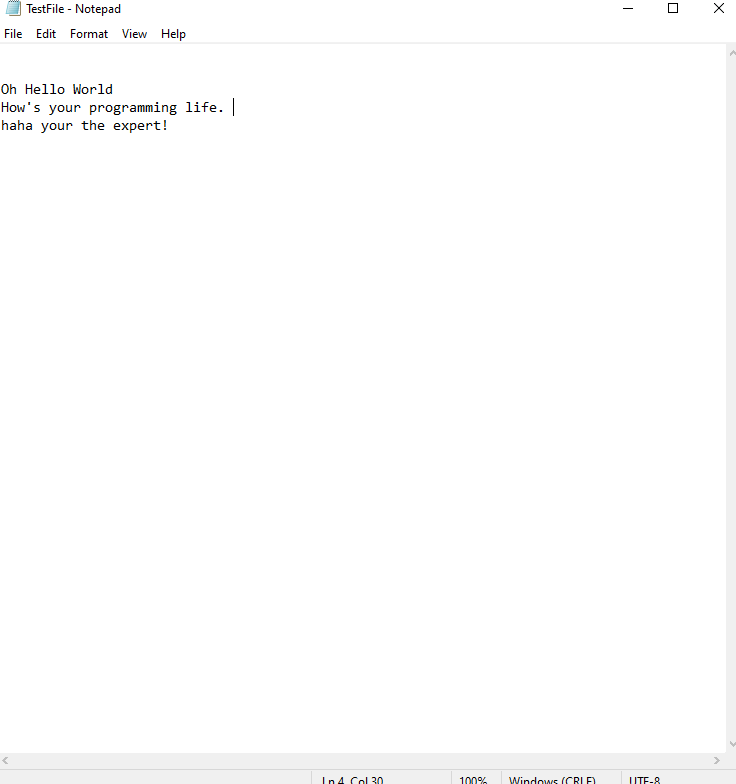 GameDevDavid319's tweet photo. Coding practice: was practicing writing up a file IO in visual studio as you can see i use two off the best things when creating text for programming Hello world and quotes from The Room.
#gamedev #gamedevelopment #programming #gamedevelopment #VisualStudio #IndieGameDev #FileIO https://t.co/UGi3q8m4wO