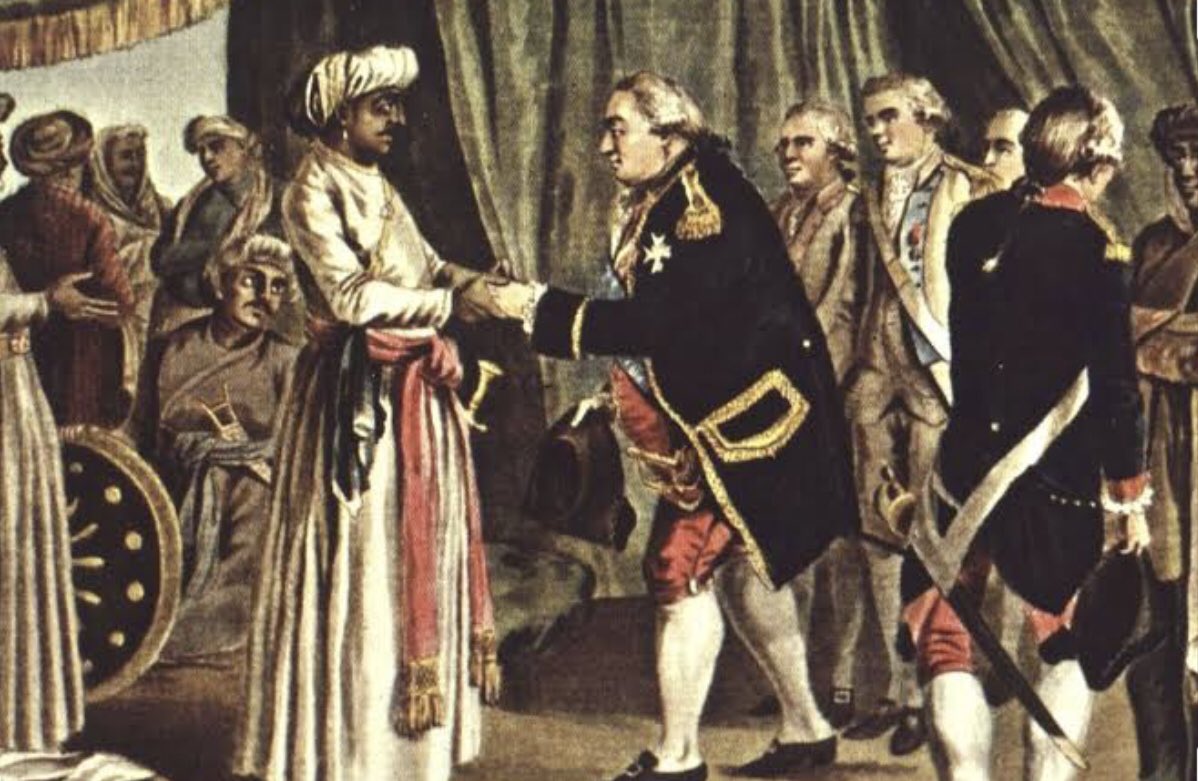 Long before excitable advocates and pamphleteers began proposing India’s new-found and undying commitment of support to France lately, Tipu Sultan of Mysore had already established a functioning diplomatic and military relationship with the French, in the 18th century. #Thread