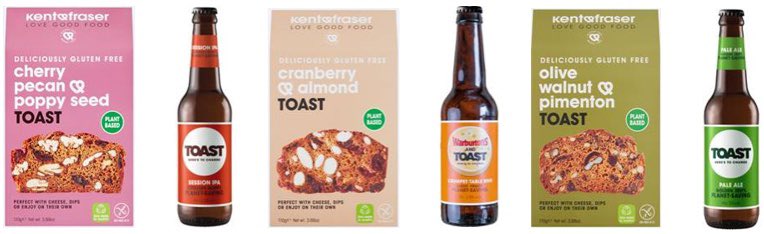 KentandFraser's tweet photo. Delighted to discover @ToastAle. Bought a mixed case online, lovely. Even came with a low alcohol option. #London #craft #profitstocharity https://t.co/UppuxweUs1 https://t.co/YW60QW6H9w