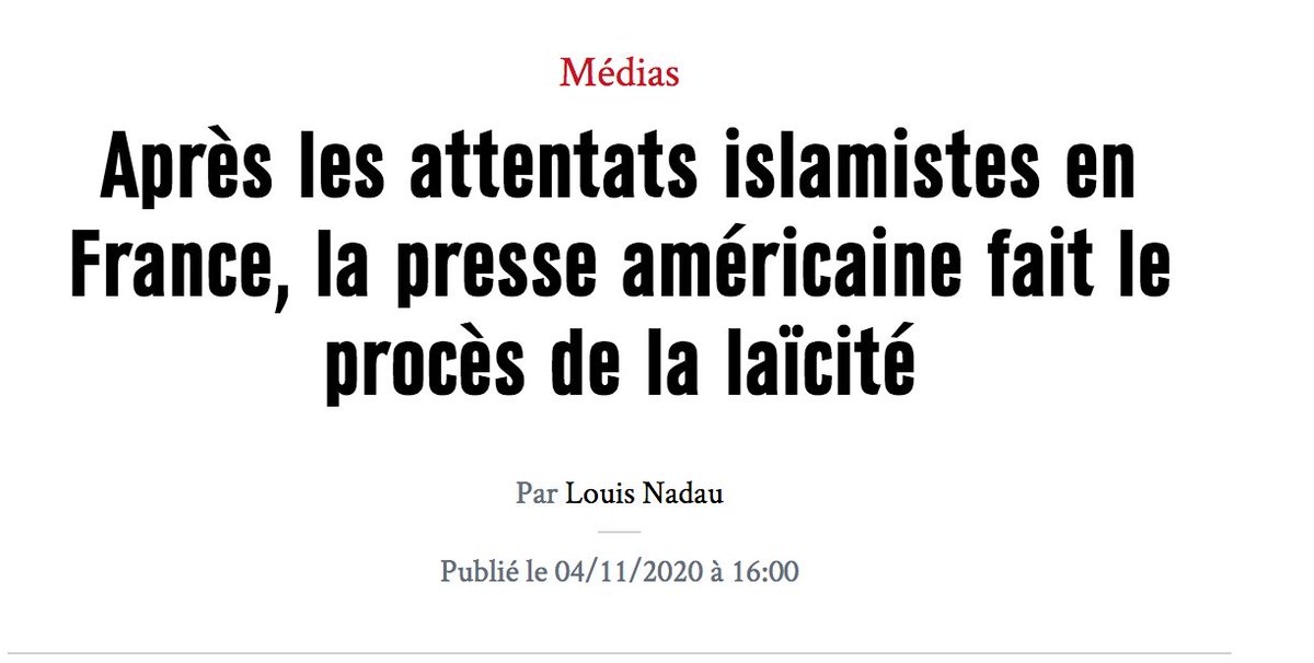 Déjà, depuis plusieurs jours, des médias US comme le Washington Post ou le New York Times sont pointés du doigt et leur travail dénigré. Ils ne comprendraient « rien » à ce qui se joue ici et pire, seraient dans la « compromission ».Des islamo-americano-gauchistes quoi.