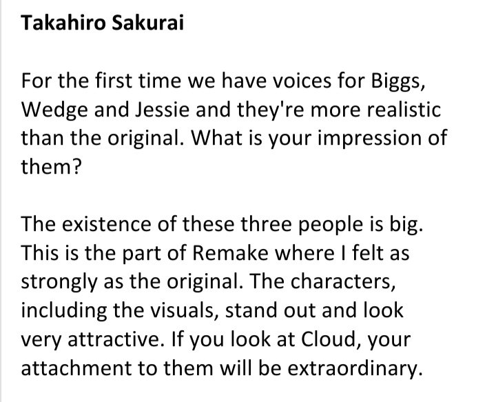 Takahiro Sakurai's VA interview incoming. There's 16 questions overall. I know a couple have been done elsewhere so I'll leave them out.