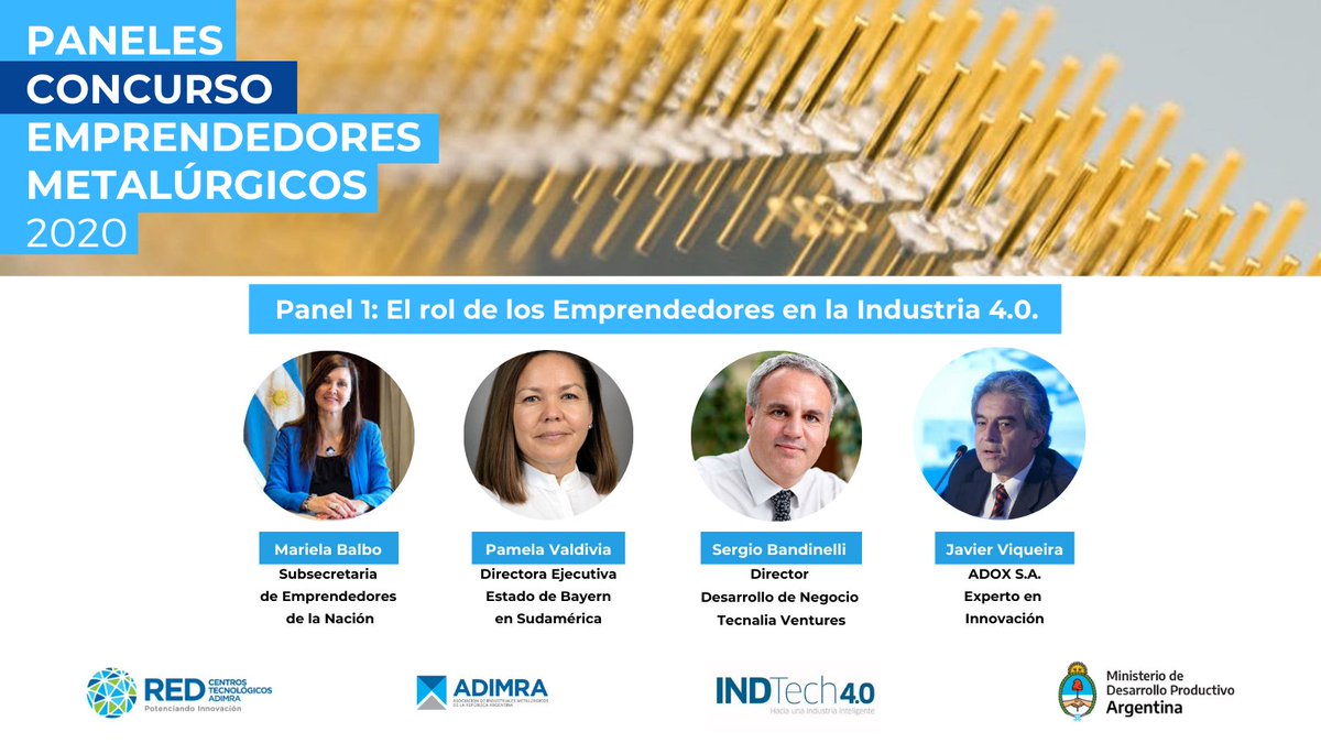 redadimra's tweet photo. 📢 ¡Ya falta poco! Mañana a las 11, en la Final del Concurso de Emprendedores 2020, vamos a hablar con expertos sobre Emprendedorismo, Innovación e Industria 4.0. No te pierdas nuestros paneles, con especialistas nacionales e internacionales 👇 https://t.co/jt9zjopvUj