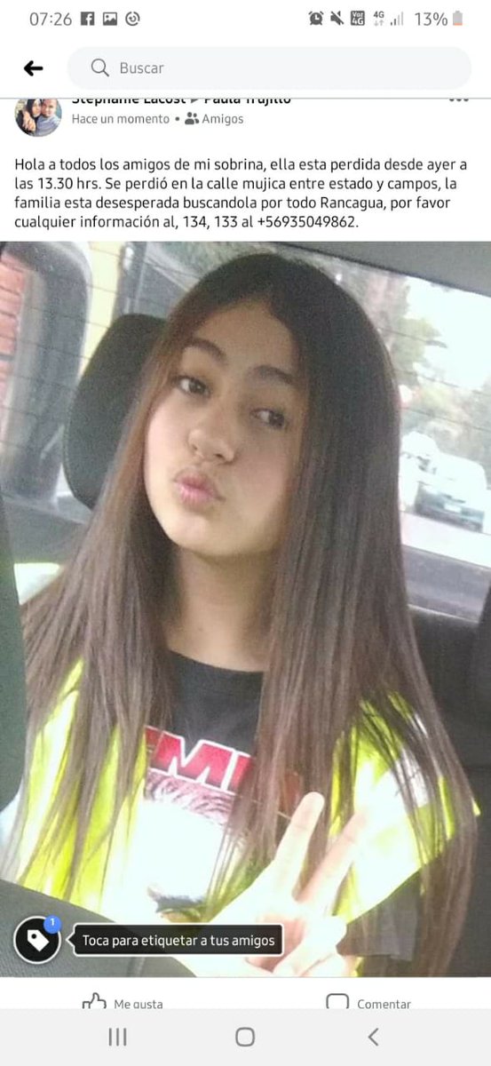 Emilian75556420's tweet photo. Por  favor difundir esto la familia esta desesperada @alcaldesoto @PublimetroChile @elrancaguino @CHVNoticias @eltipografo @capocele @pamelajadell @TVNREDOHIGGINS @seguridadOHi @Carabdechile @PDI_Ohiggins  por favor ayudenlo a encontrarla  @ColegioMMussa @ChilePeriodista . https://t.co/6NO0TYbiB4