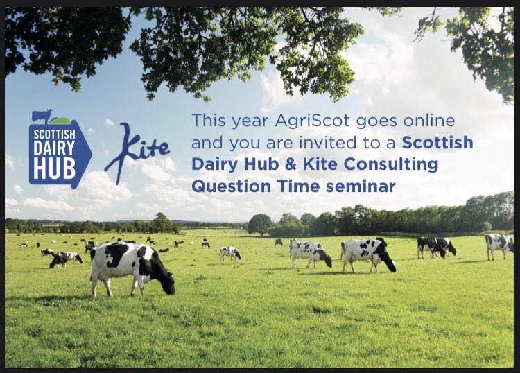 kiteconsulting's tweet photo. ☎️ @leach_becki & @scotdairyhub have been on the phone this aft prepping for @AgriScot question time seminar with Robert Graham @GrahamsDairy @chriswalkland & Nick Saphir @TheAHDB
⁉️ Great questions so far from #TeamDairy - keep ‘em coming!
#OneNotToMiss #DairyDebate https://t.co/V1D6O97qkd