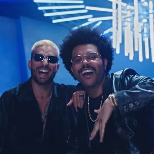 weekndlouist's tweet photo. gracias maluma por esta colaboración y hacer a abel que cantara español eternamente agradecida con papi juancho https://t.co/W1cmSNpTBr