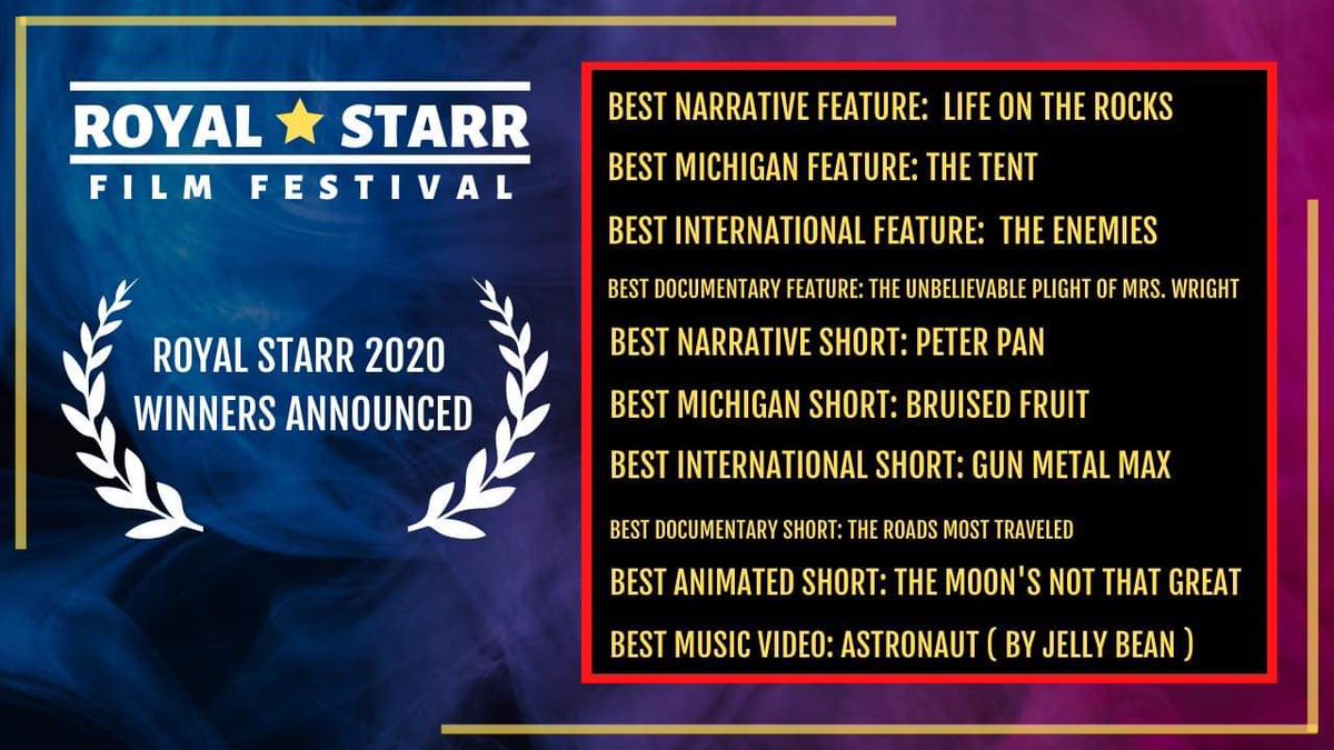 Royal Starr Arts Institute (Film Festival) tweet media