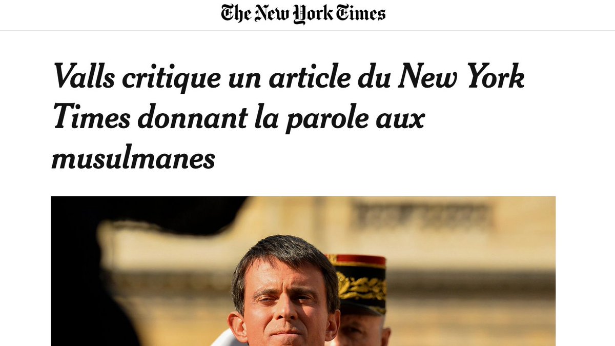 Ce n'est pas la première fois que le New York Times est attaqué par des médias ou politiques français sur ce genre de questions. Ça arrive même régulièrement. En 2016, par exemple, après l'épisode islamophobe autour du « burkini » c'est Manuel Valls qui était monté au créneau.