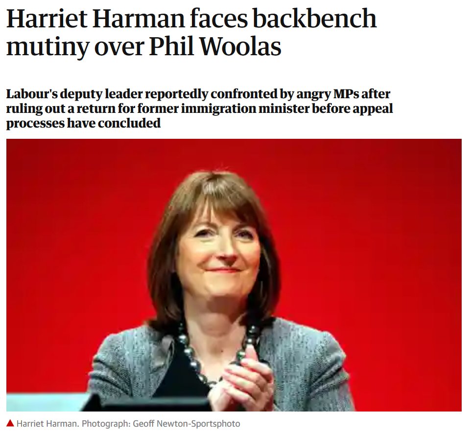 6) However, no Labour MP was suspended—or reprimanded in any way—when they lined up, one after the other, to express their solidarity with Woolas in his moment of shame, branding Harriet Harman as a "disgrace" for her criticism of Woolas