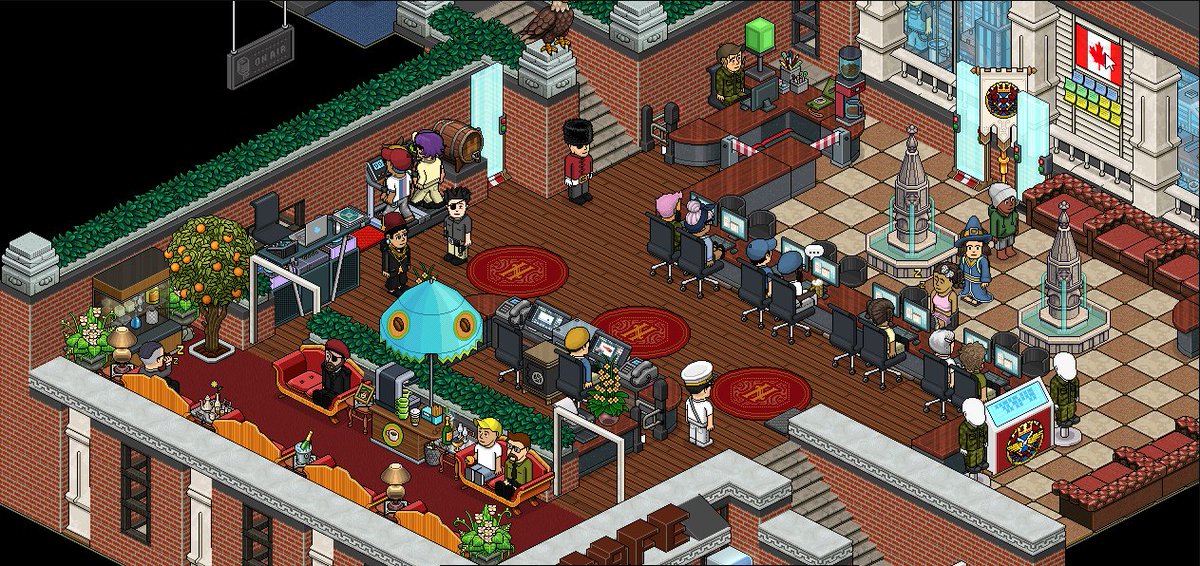 Habbo Canadian Forces tweet media