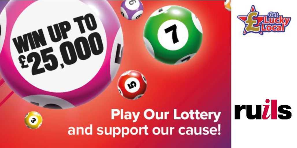 Don't forget to buy your ticket for the first 
<a href="/GetLuckyLocal/">Get Lucky Local</a> community lottery draw next weekend. 
It costs just £1 to play &amp; you can win up to £25k! 
Buy through this link &amp; 50p of your £1 will be donated directly to @RUILS 
Good luck! 🍀
getluckylocal.co.uk/support/ruils