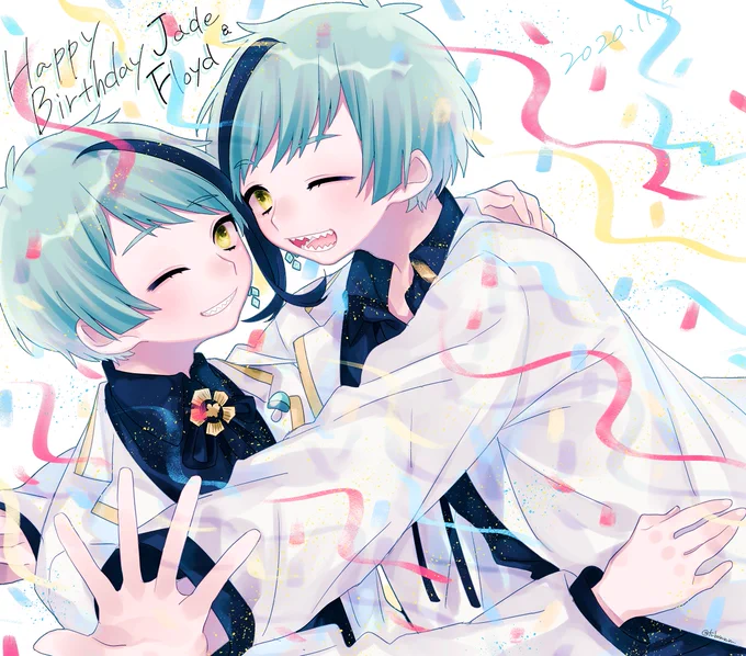 ジェイドフロイド誕生日おめでとう???? 