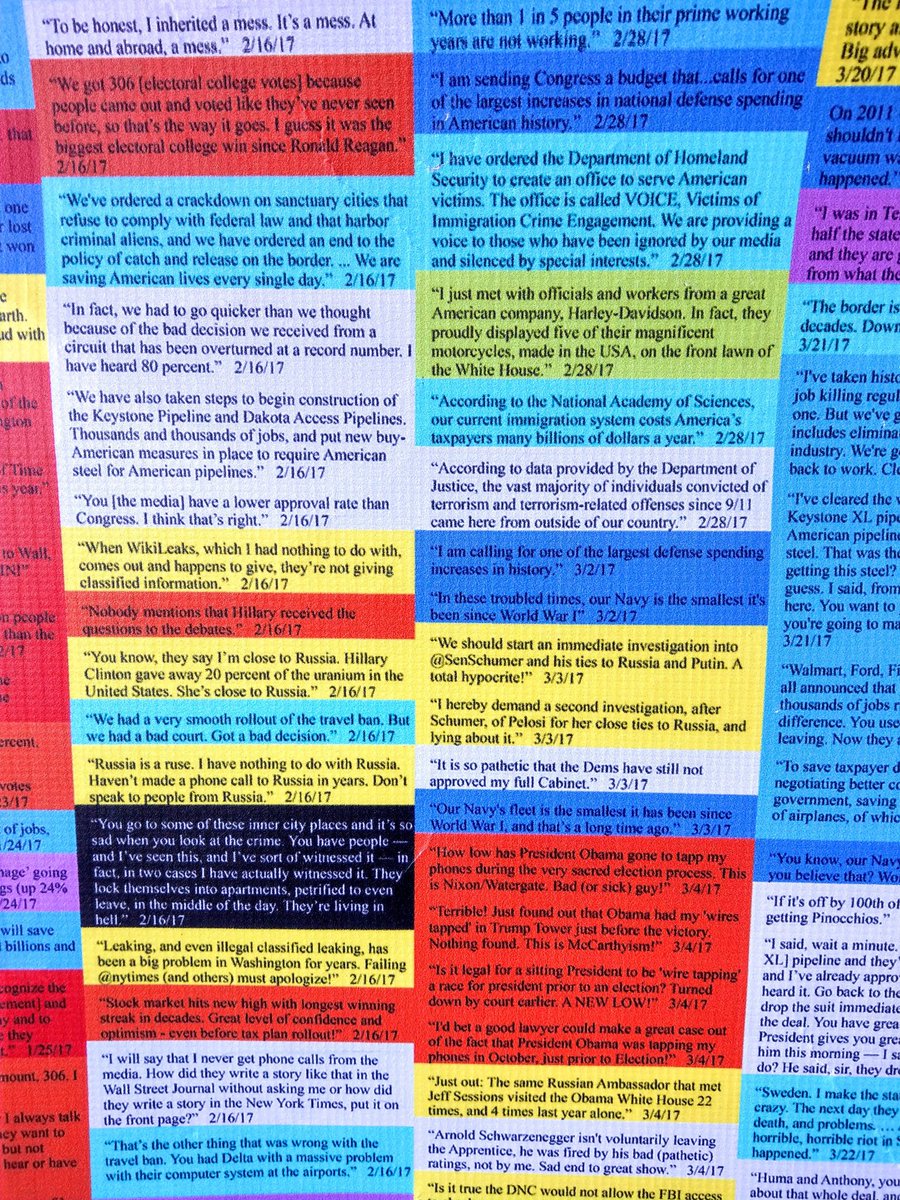 wdychen's tweet photo. The #WallofLies is a public art project by a non profit org in Brooklyn. @radiofreebk It is consist of 20,000 lies told by Trump. Although vandalized when I visited, you can still read plenty! @timeoutnewyork
#election #Election2020 #vote #vote2020 #publicart #Activism #Activist https://t.co/taBj160r61