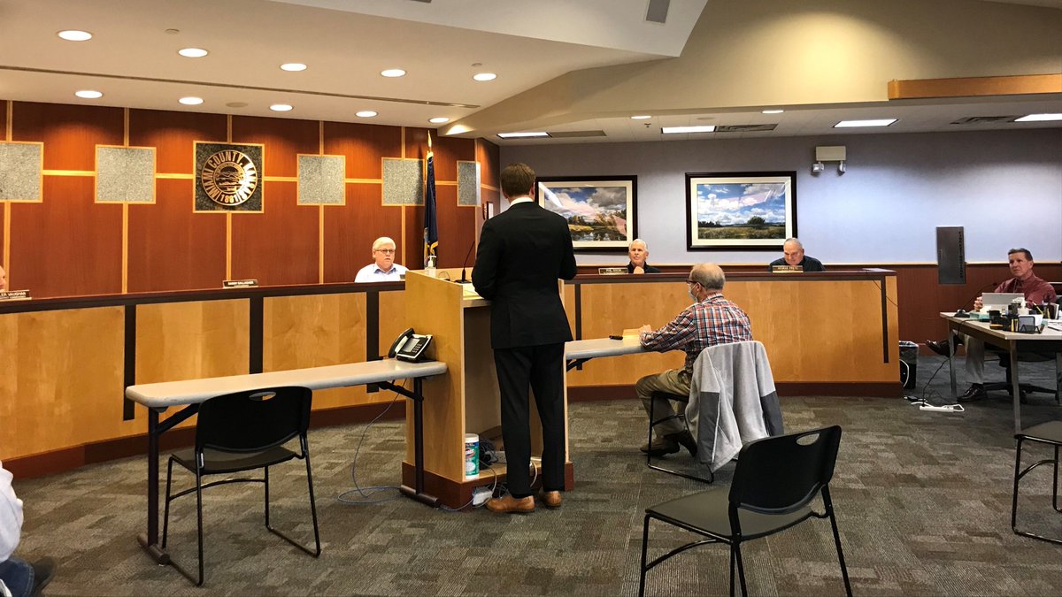 While I was in  #Paola yesterday, after stopping by the Miami County Commission meeting, I spoke with Miami County Economic Development. There are exciting developments in the region, and it was great to hear an update on what's been going on.