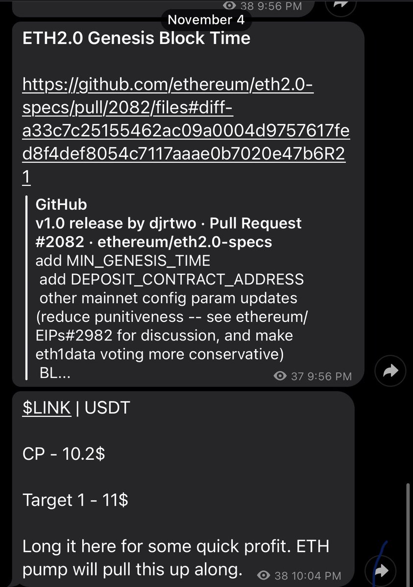 btcmafia1's tweet photo. That’s how Professor rolled.
$LINK 104% profit with 10x leverage in a day🚀
Follow and make FREE MONEY - https://t.co/jfsqJWtFve

$BTC $ETH $XRP $XLM $FET $UNI $BAND $SAND $OGN $SXP $OMG $HNT $ENJ $ADA $MDA $NEAR $DREP $TOMO $DIA $TRB $OST $DUSK $ZEC $IRIS $ZEN $ALGO $KAVA  $HOT https://t.co/tVcFmj7Hjz