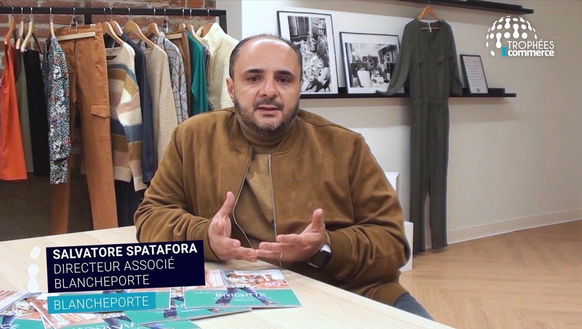 Le Trophée Or, catégorie Marketing Online, est remis à <a href="/blanche_porte/">Blancheporte</a> #TEC20