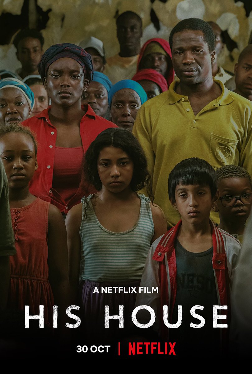 TAdepeju's tweet photo. Remi Weekes’ HIS HOUSE is one of the most impressive feature debuts I’ve seen in years. It literally blew my mind. Masterfully crafted &amp; realised. Seek it out on @NetflixFilm &amp; don’t watch it @ night like I did 😭 https://t.co/xjnzypmkXW