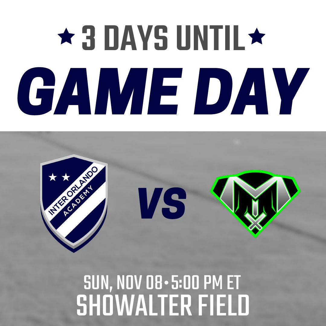 inter_orlando's tweet photo. Happy Thursday! The week is almost over, which means we are reaching closer to the weekend!

Game Day is in 3 days and we hope to see you out there 💪🏽💯🗓️

#InterOrlando #UPSL #mls https://t.co/1b0C0CQh2r