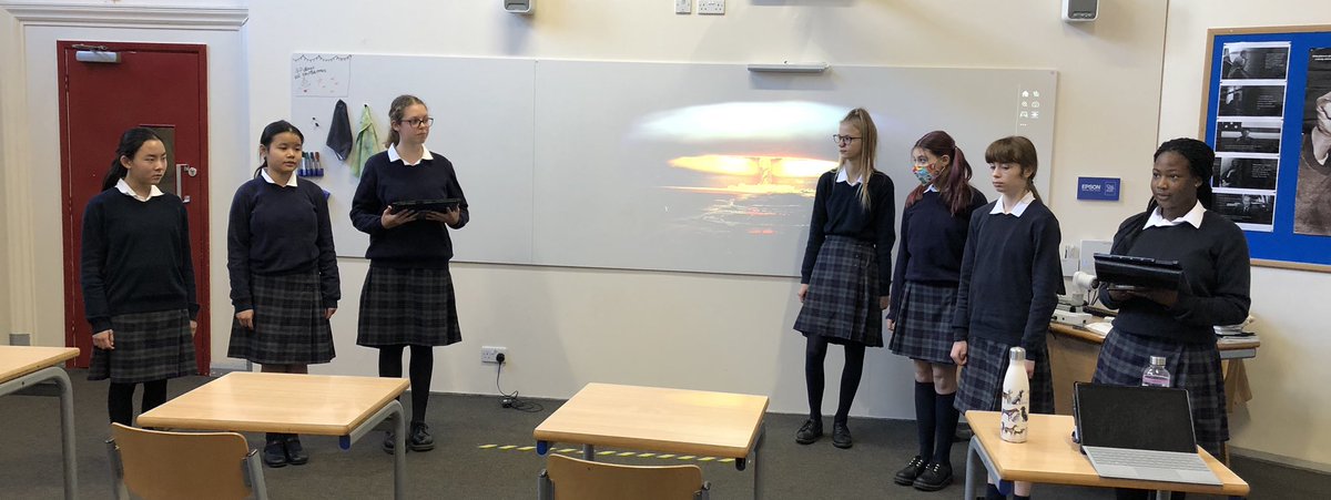 qas_history's tweet photo. #QASUpperFour #QASJuniorDebate on top form today debating the morality of the nuclear bomb...tough motion but all involved did such a good job 👏#QASFierceMinds https://t.co/LBSlNpP7lU