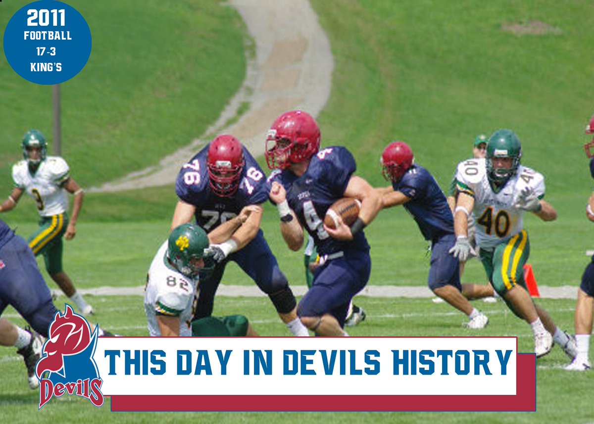 FDUDevils's tweet photo. Back in 2011 on #ThisDayinDevilsHistory 🗓 @FDUFootball hit the road and won a Saturday afternoon @gomacsports clash 😈 

🏈 Sean Norton ➡️ 103 rush yds. | 2 TDs 
🏈 @FDUFootball Defense ➡️ 2 forced fumbles | 5 sacks | 58 tackles 

#HeatsRising🔥| #HornsUp🤘 https://t.co/8QTAaYn7fW