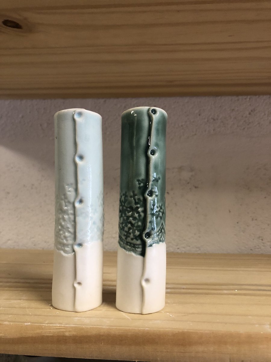 stitchedceramic's tweet photo. Here’s a peek at some of the work I’ll be selling over the weekend. I’ll be live on Instagram at 4pm on Saturday and 4pm on Facebook on Sunday to show you more of what I have for sale. https://t.co/tirCMv8MPC