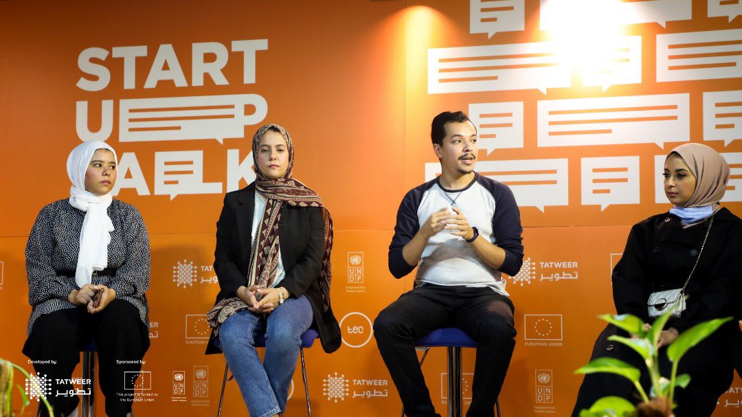 TatweerResearch's tweet photo. 2020 presented many challenges for entrepreneurs and startups in #Libya.
At #Startup_talk which was held today at #TecSpace where attendees along with the most prominent startups founders discussed the many challenges and obstacles.
@UNDPLibya
@EUinLibya https://t.co/OfP6CDMhnf
