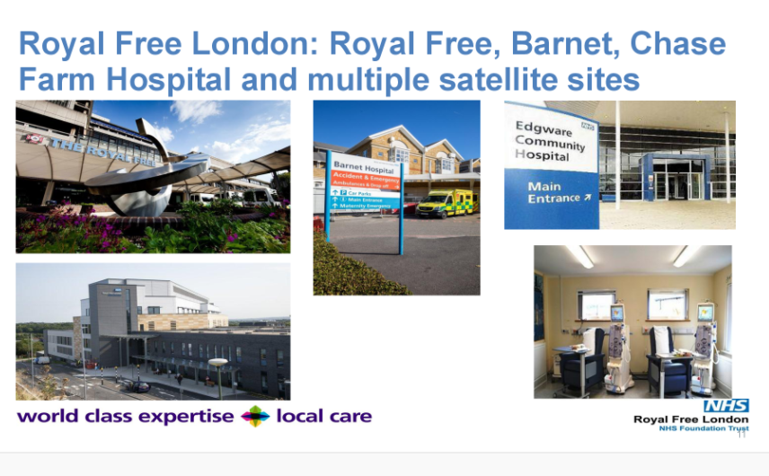 We're hearing about experiences at  @RoyalFreeNHS ."What matters to you" has been embedded in the way they work, rather than being a once a year event #Quality2020