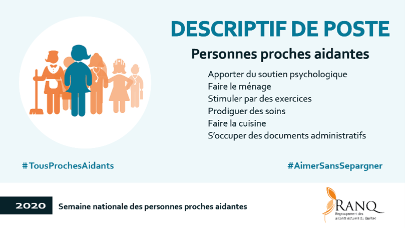 Fondation de la FMSQ (@fondationfmsq) on Twitter photo L’engagement des proches aidants est quotidien. Ils accompagnent leur proche dans leur parcours de vie et de soins. Être proche aidant est un travail à temps plein. Merci pour votre engagement sans faille ❤
@prochesaidants   
#Tousprochesaidants
#Travailinvisible L’engagement des proches aidants est quotidien. Ils accompagnent leur proche dans leur parcours de vie et de soins. Être proche aidant est un travail à temps plein. Merci pour votre engagement sans faille ❤
@prochesaidants   
#Tousprochesaidants
#Travailinvisible