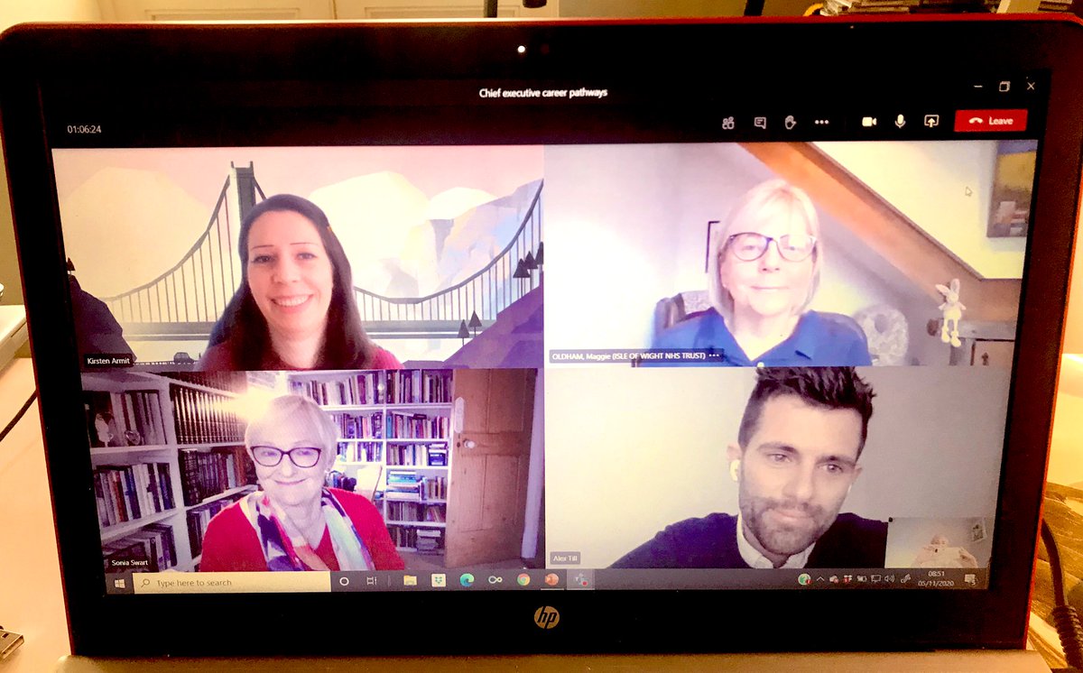 CEmWilliams's tweet photo. Well worth getting up early today to chair this pre-recorded session on CEO career pathways for @LeadersHealth @FMLM_UK based on new research. Definitely one to watch later this month at  #LeadersHealth20 @BMJLeader https://t.co/GUwXJ6TOFR