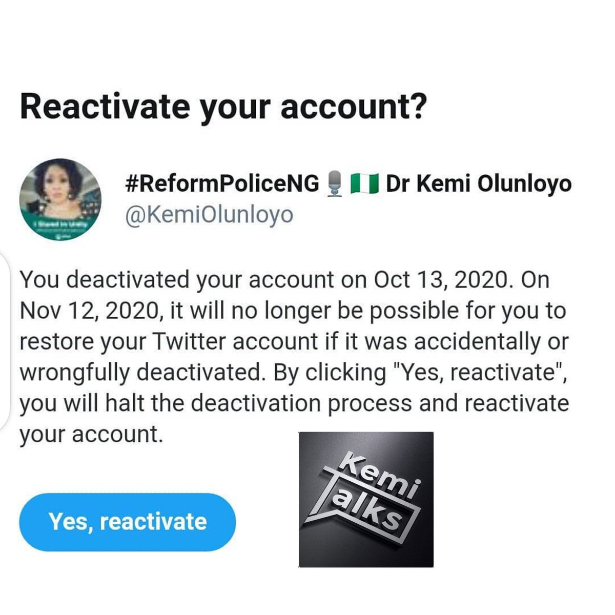 Dr Kemi Olunloyo🇳🇬 tweet media