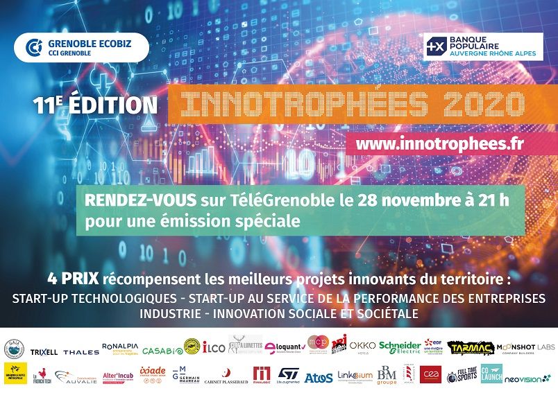 La <a href="/ccigrenoble/">CCIdeGrenoble</a> et <a href="/GrenobleEcobiz/">Grenoble Ecobiz</a> s’adaptent, et vous proposent en exclusivité avec📺 <a href="/teleGrenoble/">télégrenoble</a> une émission spéciale dédiée aux #Innotrophées animée par Thibault Leduc <a href="/telegre_tibo/">Thibault Leduc</a>

🔊 RDV le 28 novembre à 21h pour découvrir les heureux vainqueurs ! innotrophees.fr