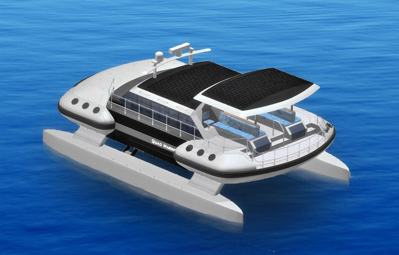 theNavisor's tweet photo. inno fully electric catamaran Quad 44 https://t.co/nd2XWOXd4J