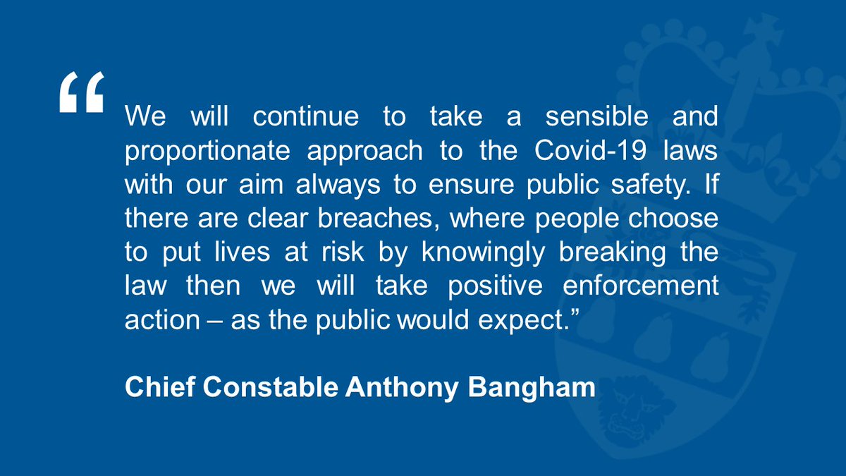 WMerciaPolice's tweet photo. Our Chief Constable Anthony Bangham has released a public statement around our policing response to the enhanced Covid-19 restrictions, following the changes which came into effect today. 

Click below to read the full statement. 

https://t.co/IVWB582RQ9 https://t.co/EbnuHhVfeS