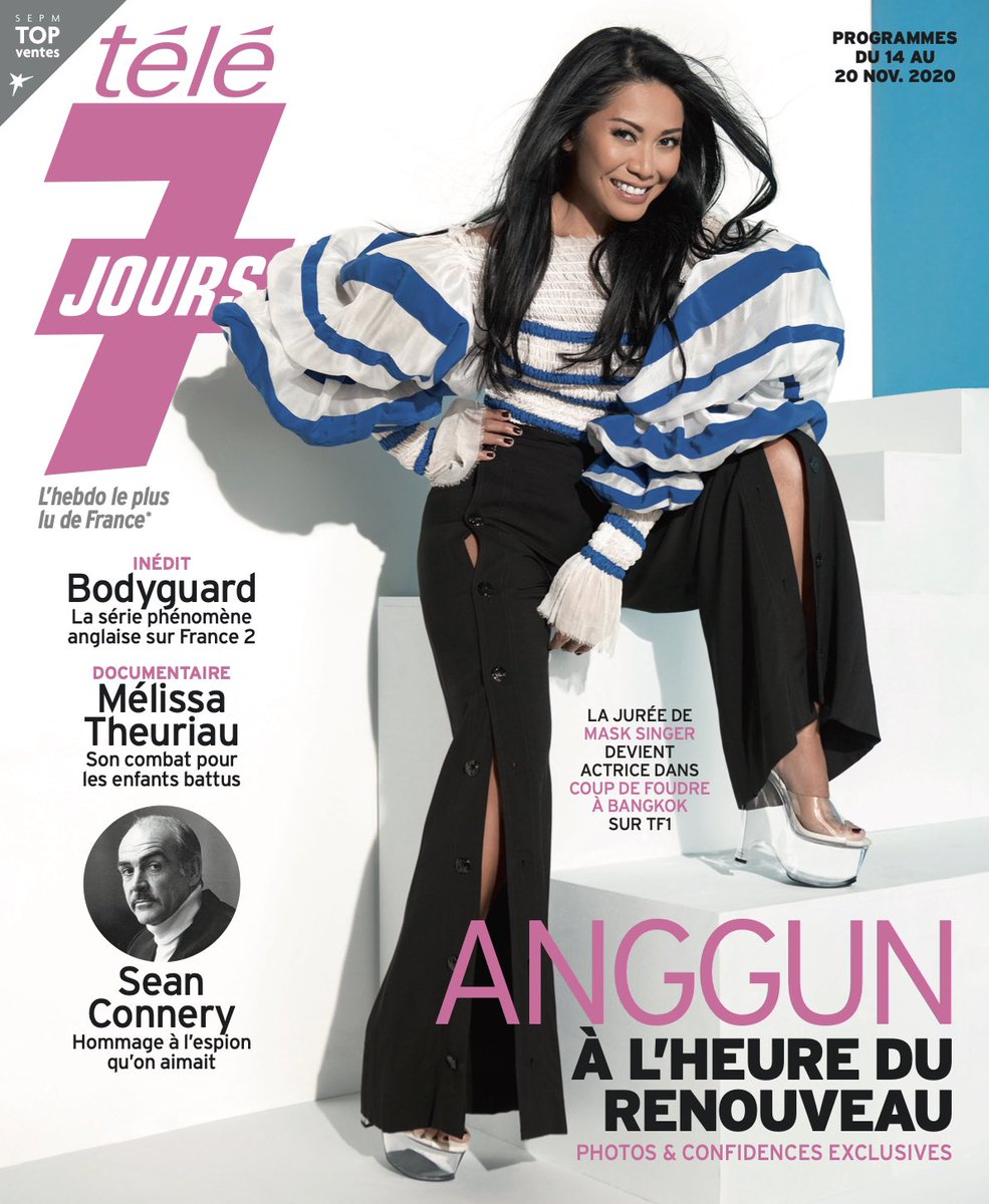 RomualdFERRER's tweet image. En Une de @Tele7 @Anggun_Cipta pour #MaskSinger tous les samedis à 21:05 et #CoupdefoudreaBangkok le lundi 16/11 à 21:05 @TF1 
Cc @Clapierchristop @emiliebud @CatherineRaud @CecileTF1 #TeamCom 👍
