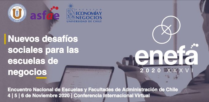 facea_ucn's tweet photo. La FACEA invita a participar del XXXVI Encuentro Nacional de Escuelas y Facultades de Administración #ENEFA 2020. 
 4, 5 y 6 de Noviembre⠀
Inscripciones https://t.co/SO0F22aeMw
#Antofagasta https://t.co/Q4ZTFGnihg