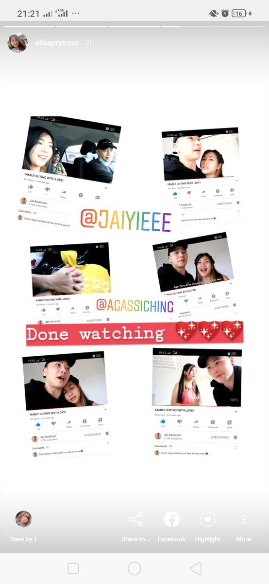 ella_apryl's tweet photo. Na seen ulit ni jai IG ko ππ at first time din maseen ni choi edric yung IG ko thankyou so much sa inyo nkaka super blessed πππ @jaiyieee @_Edricgo
#teamjaiga ππ
#edshyr ππ https://t.co/Kj9slLnDx0
