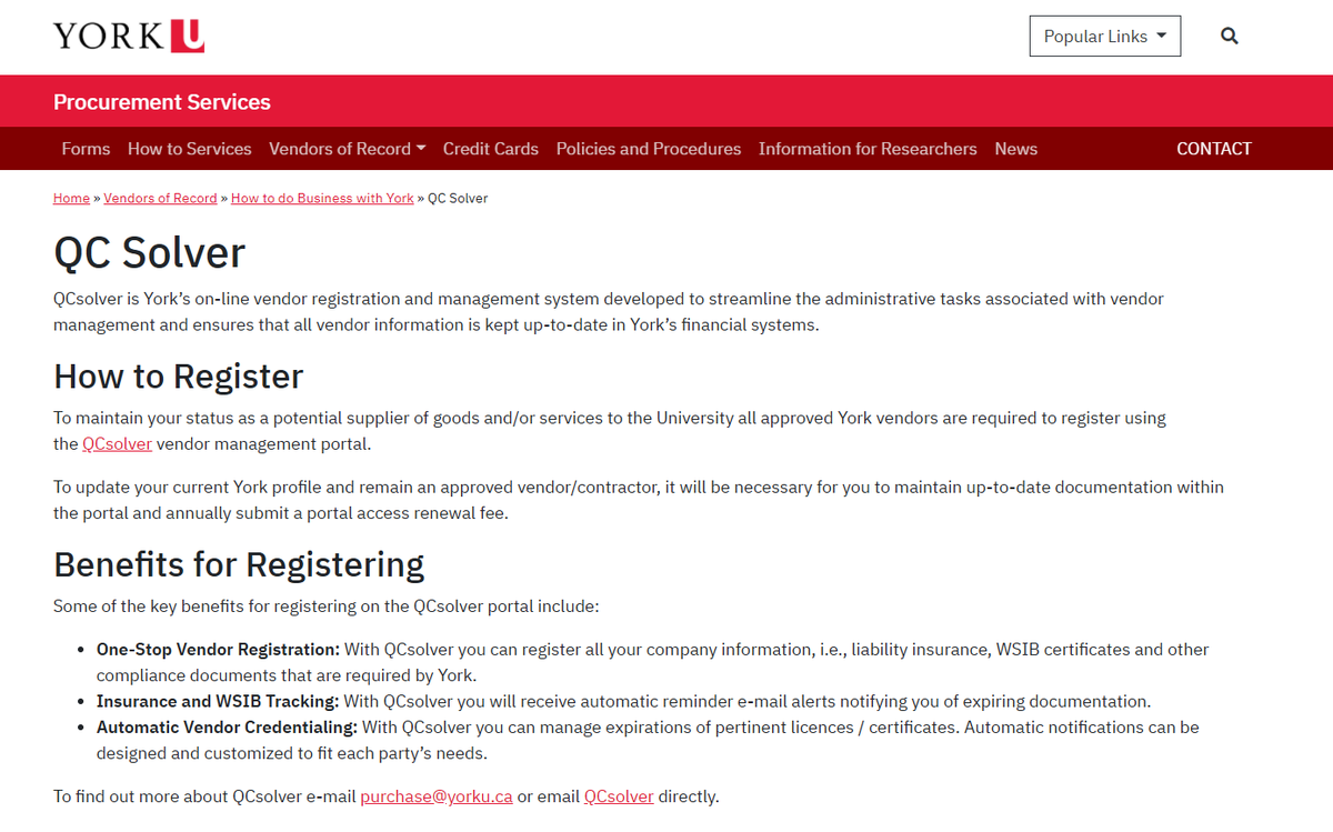 Gerald_Ford's tweet photo. QCsolver has been working with York University since 2011 and we are pleased to announce that our agreement has been extended for another 2 years. Please feel free to contact Laura@qcsolver.com to find out more what QCsolver could do for you. https://t.co/92V3yB6IUL