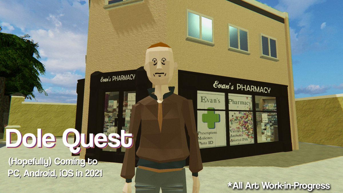 SillyBeggar_GS's tweet photo. If you're looking as rough as this work in progress character model it'd be a decent idea to pop to the pharmacy for some multivitamins
#indiedev #gamedev #dolequest #irishgame #dolelife https://t.co/QVkE8IZc8y