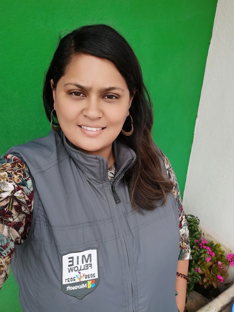 mishkaaaah's tweet photo. @MicrosoftEduSA selected me as an MIE fellow for 2020-2021! Thank you #MSFTEduSA for the recognition. Looking forward to another impactful year of collaboration and professional growth. #MIEExpert #MIEFellow #EducationChangeMaker https://t.co/oack06jfN6