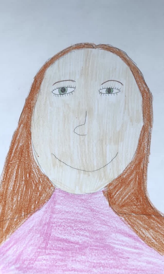 This is Ava drawn by her best friend Cara. They are both 8. Today they recorded their isolation story for the Art of Isolation <a href="/worcestermuseum/">Museums Worcestershire</a> It was insightful and charming - the young have a lot to teach us. Thank you Ava and Cara for your inspiring thoughts! <a href="/ace_midlands/">ACE Midlands</a>
