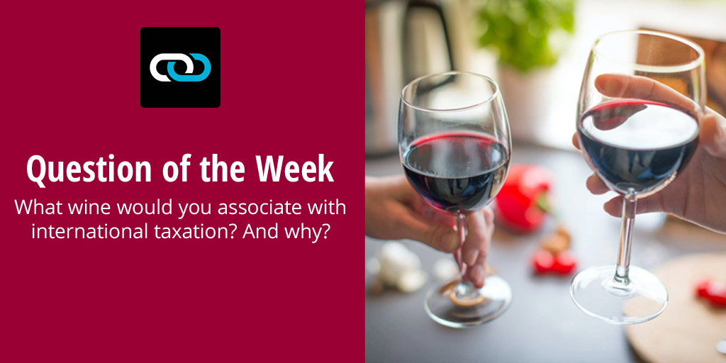 Taxlinked's tweet photo. If international taxation were a wine, what would it be? A fun question for you during this nerve-wracking week. Let us know with a comment!
#TaxTwitter https://t.co/S7yPYdjW09