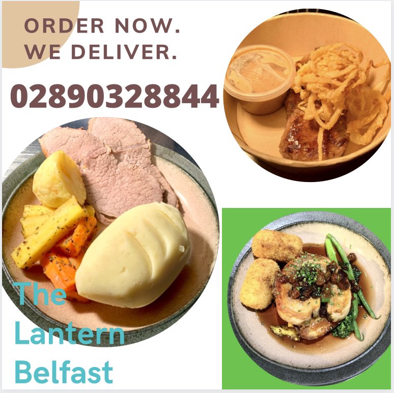 LanternBel's tweet photo. Takeaway & Delivery service available.
โ๏ธ 0289032884 for quality food at you home .
#salmondinner #sirloinsteak #roastdinner #porkbelly #lasagna #chickenstack #takeaway #belfasthour #homedelivery #belfastrestaurant #localrestaurant #belfastfoodie #helplocalbusiness https://t.co/ewGDP0QGqn