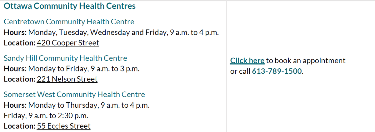 Here S Where You Can Get Tested For Covid 19 In Ottawa And Eastern Ontario On Saturday Ctv News