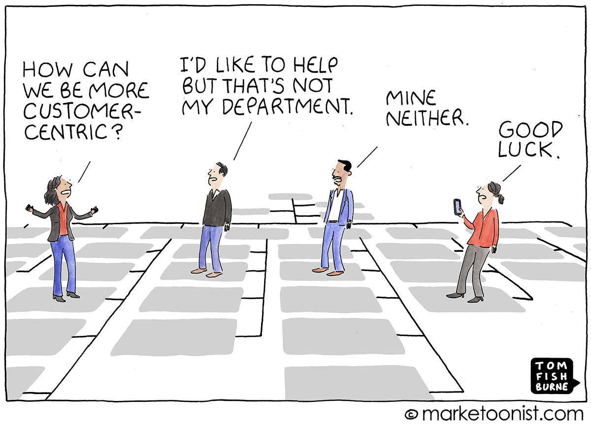 mkatz's tweet photo. CX is more than a department. A Capgemini study found that 75% of organizations believed themselves to be customer-centric.  Only 30% of customers agreed. https://t.co/bUZaavf2Yy https://t.co/SyLtS77MyS