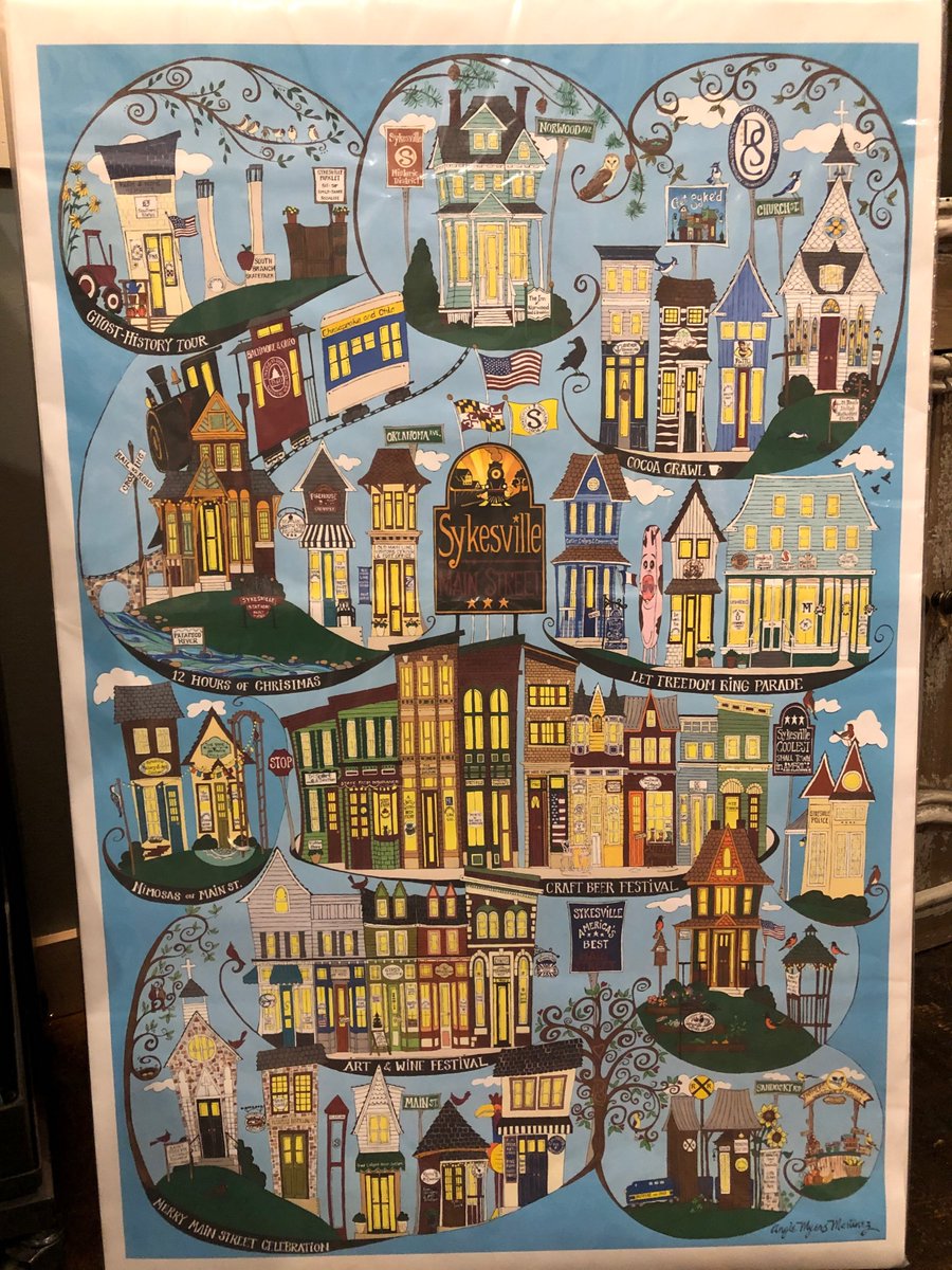 ReviveCompany's tweet photo. New Sykesville Wall Art is in!
This unframed print is stunning!
Come on in and check it out! https://t.co/vXzmUXzcTY
