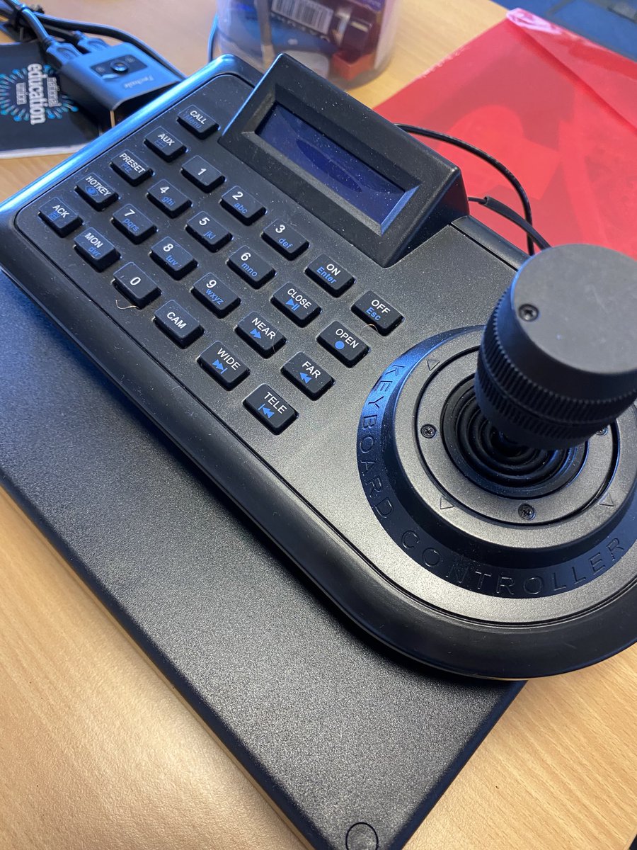 bryanstonmfl's tweet photo. Our new hybrid learning equipment which is being pioneered by our Head of Spanish. It brings remote learners closer into the classroom experience! https://t.co/Yv2uxbjef9