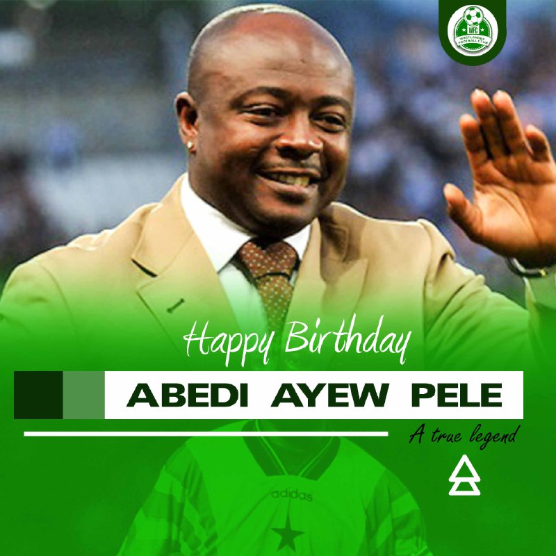 westlandesfc's tweet photo. #happybirthday to a legend Abedi Ayew Pele

#westlandesfc https://t.co/pZX5rr7KOr