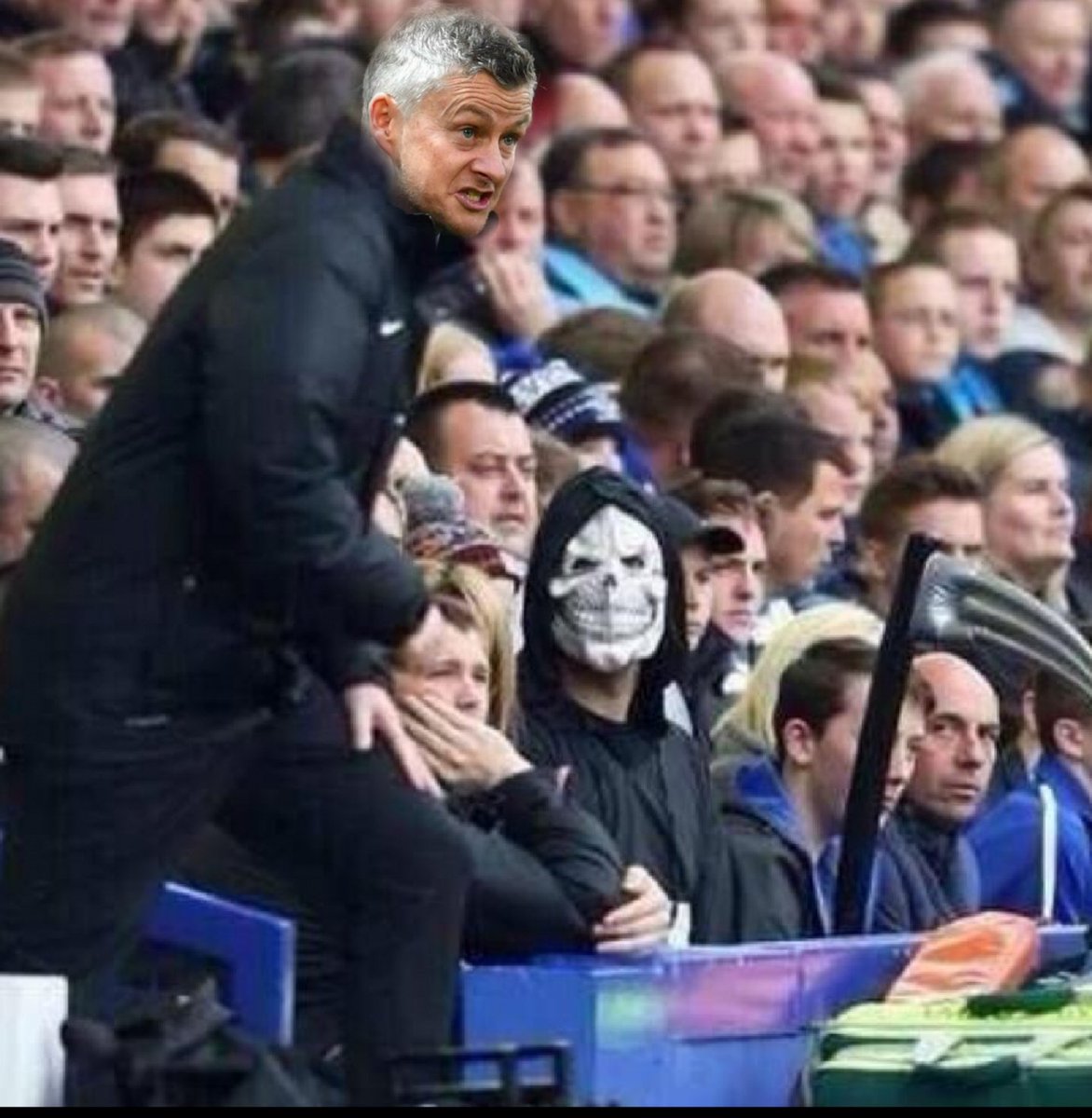 GCP1989's tweet photo. Man United at Goodison Sunday, big game for us #efcmufc #efc https://t.co/ay4CBSjasf