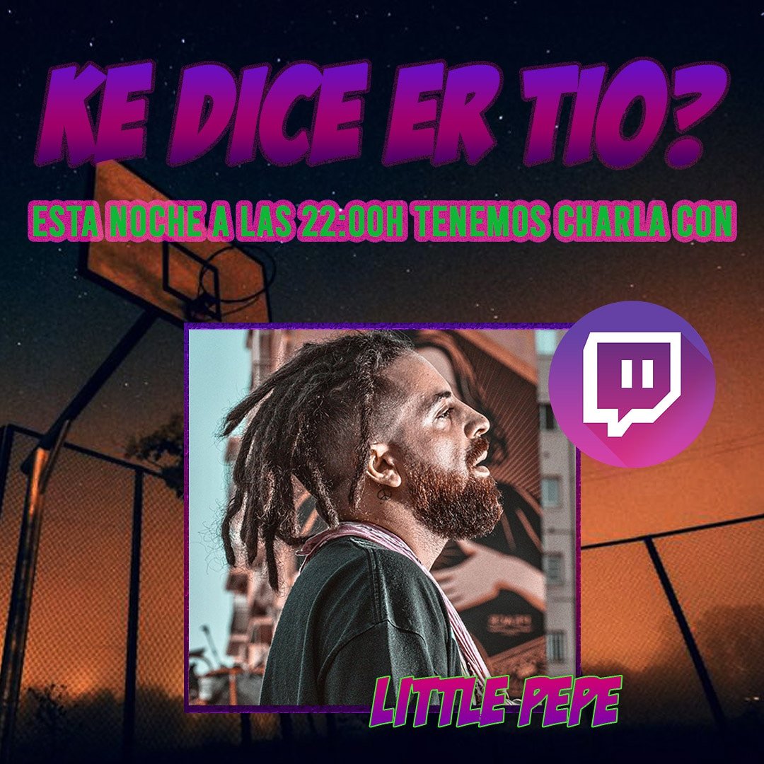 Hoy estrenamos sección nueva en el canal, contaremos con mo bro <a href="/akaLITTLEPEPE/">LITTLE PEPE</a> , podréis preguntarle lo que queráis, dejad vuestras preguntas aquí en #kediceerpepe , nos vemos a las 22:00h en Twitch!! twitch.tv/gordomasterofi…