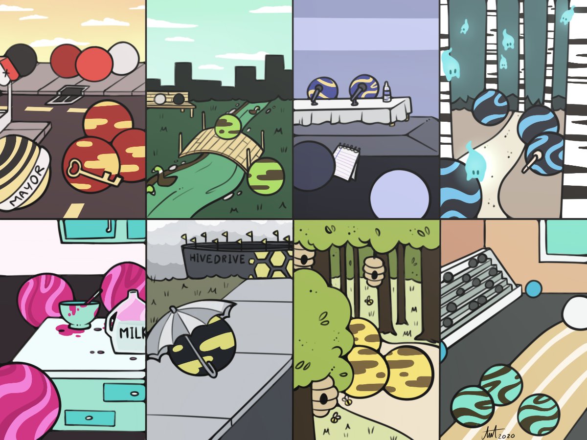 With just two days until the premiere of #Marbula1 Season 2, we have one question on our mind...what have these teams been up to during their #ML2020 offseason? We sent Stynth on a world tour to find out—check the link below to read all about it!

jellesmarbleruns.com/2020/10/30/off…